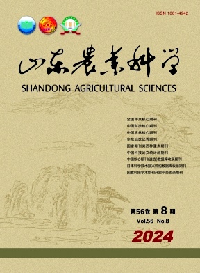 山东农业科学封面